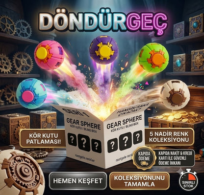 Döndürgeç Sürpriz Kutu - Yeni Nesil Fidget Odaklanma Oyuncağı Rastgele Sürpriz Renk (Blind Box)